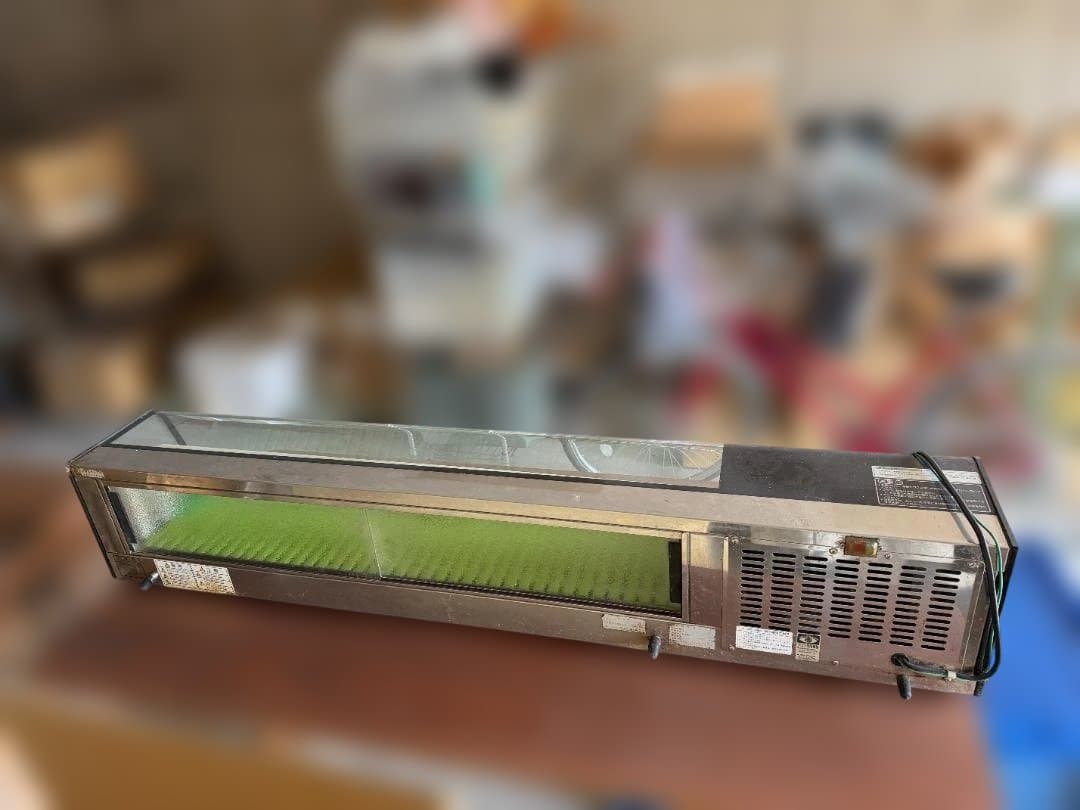 大和冷機 冷蔵ネタケース DN501-L 業務用 寿司 幅150cm 左ユニット