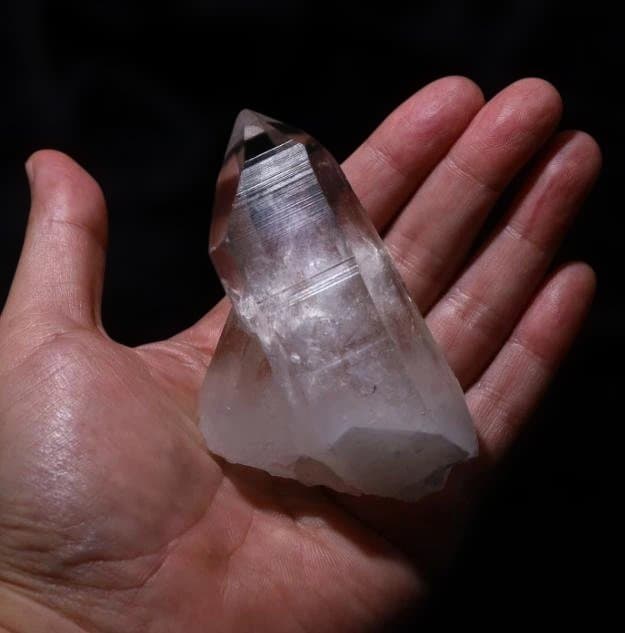 レムリアンシード水晶ポイント 高品質 　カブラル産