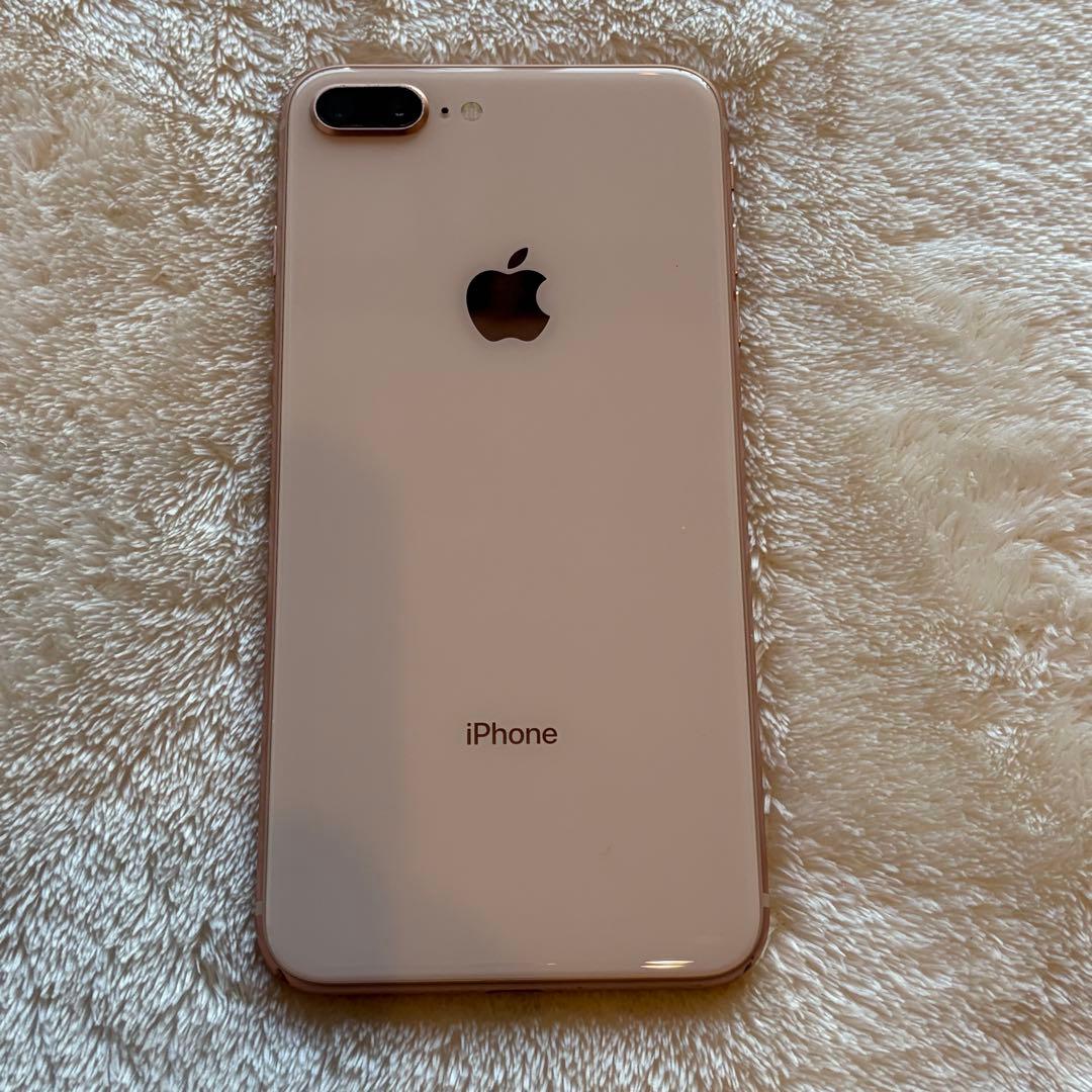 【美品】iPhone 8 Plus Gold 256GB SIMフリー 完動品