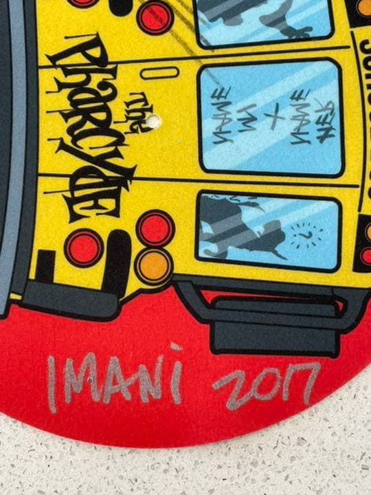 【サイン入り】Pharcyde スリップマット　sl1200 technics