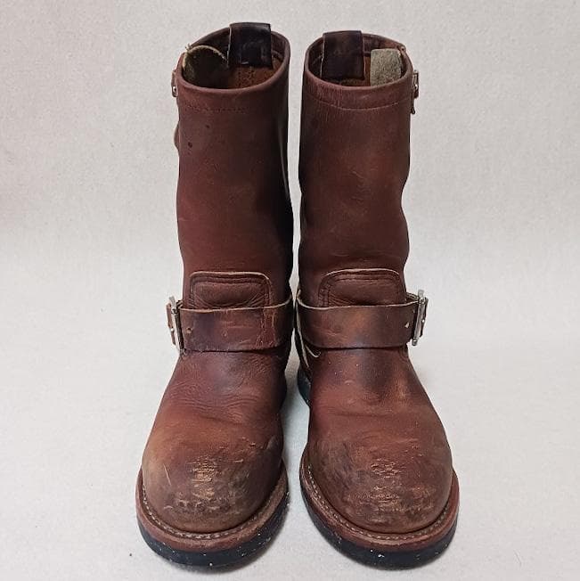 レッドウィング　エンジニアブーツ　オイルドレザー　ブラウン　２３㎝