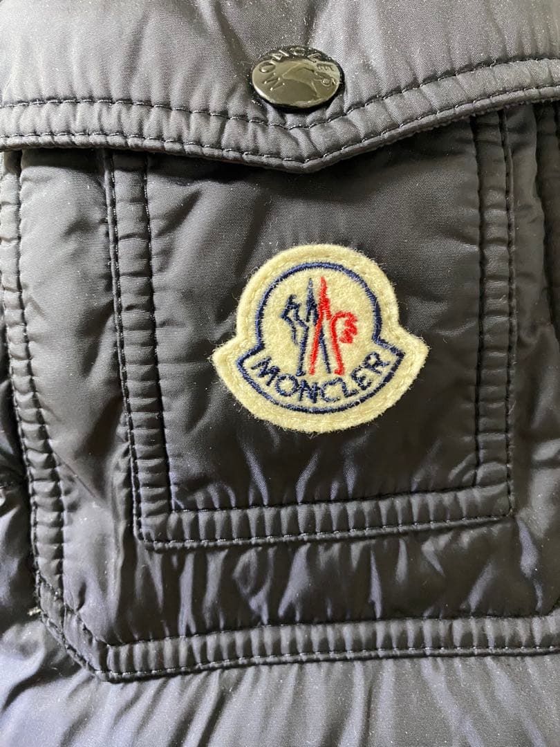 まる様　★モンクレール　CLUNY　リアルファーダウンコート