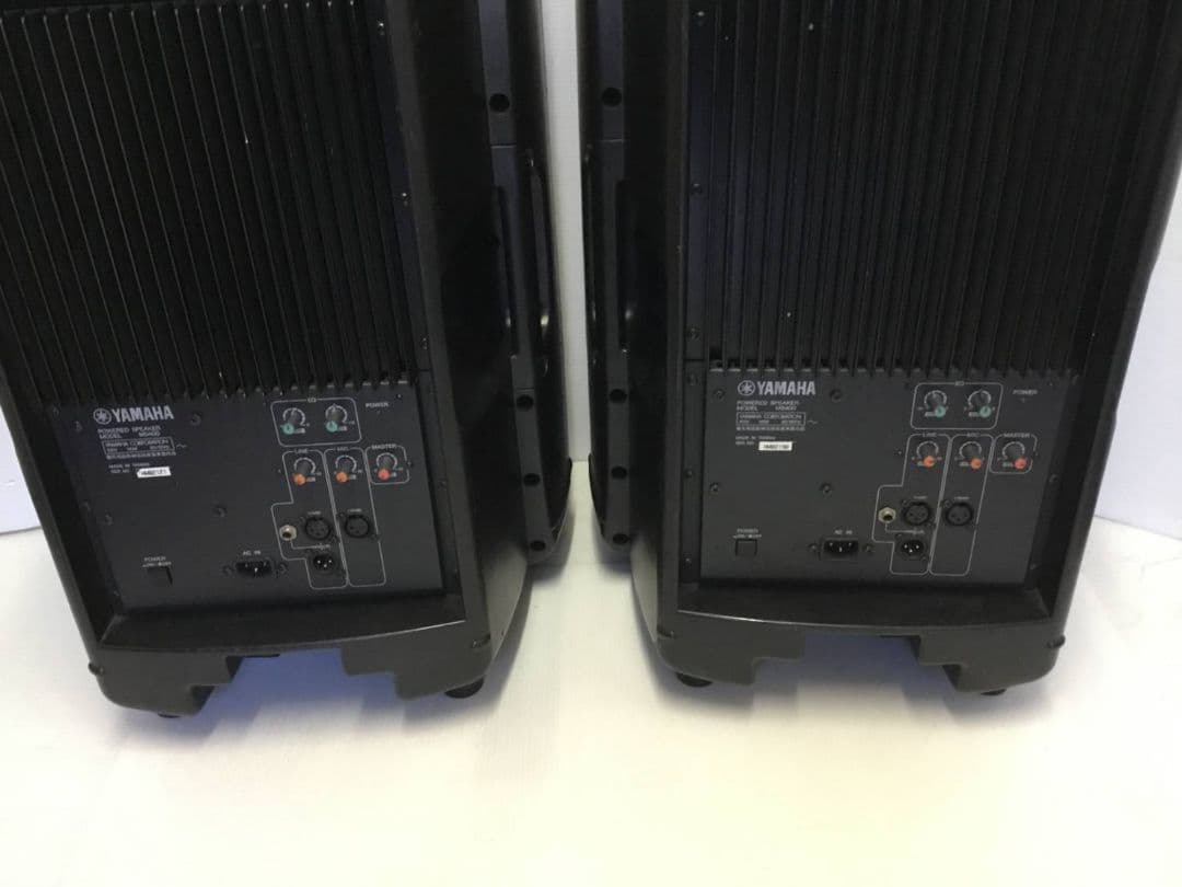 赤*石様 YAMAHA MS400 パワードスピーカー２本　中古品