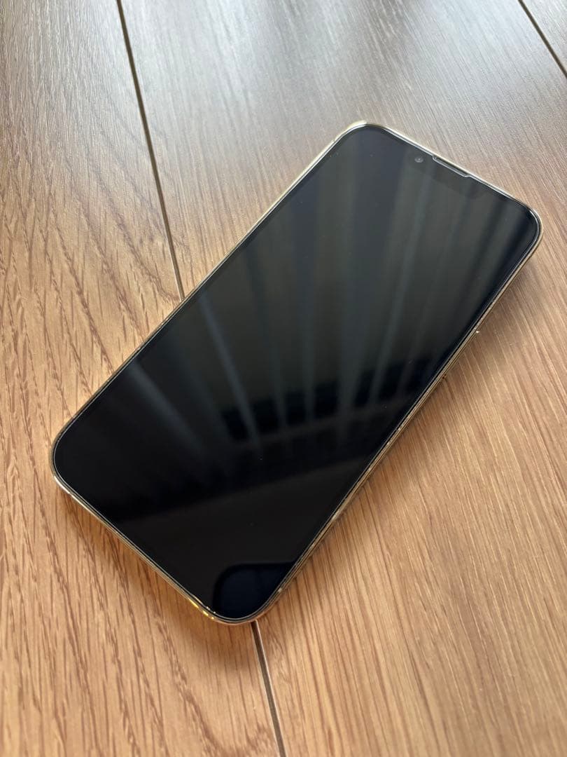 美品【iPhone 13 Pro】128GB Gold SIMフリー