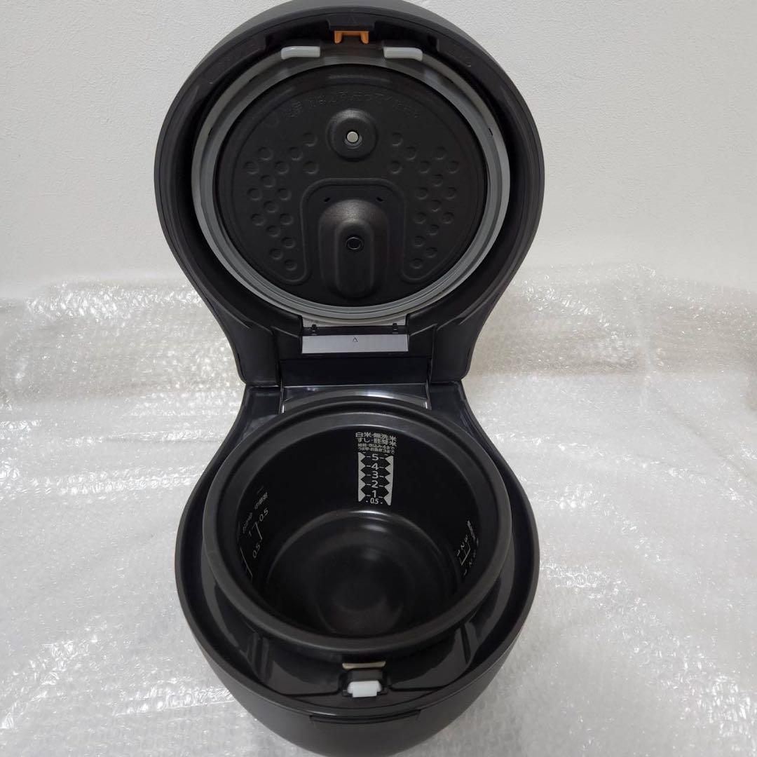 未使用◆三菱 IHジャー炊飯器 NJ-BW10F-B （5.5合）本炭釜 紬