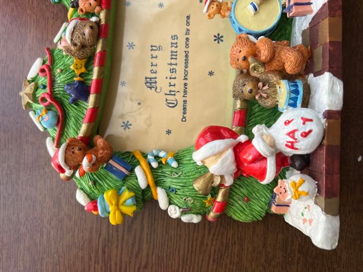 ヴィンテージ  フォトフレーム　クリスマス