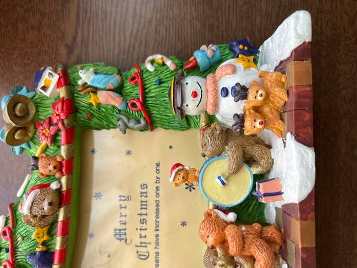 ヴィンテージ  フォトフレーム　クリスマス