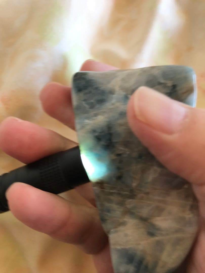 debnyan 超希少糸魚川コン沢青翡翠タンブル211g