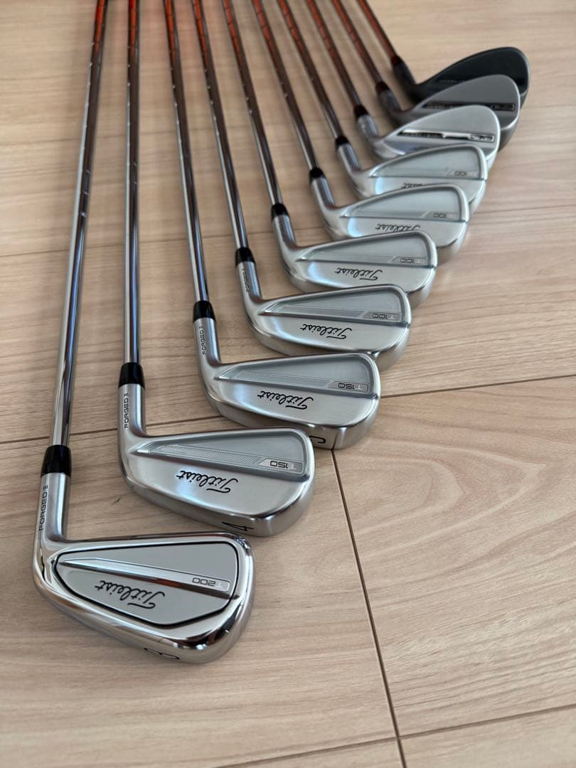 タイトリスト T100+T150+T200 2023 SM10 10本セット