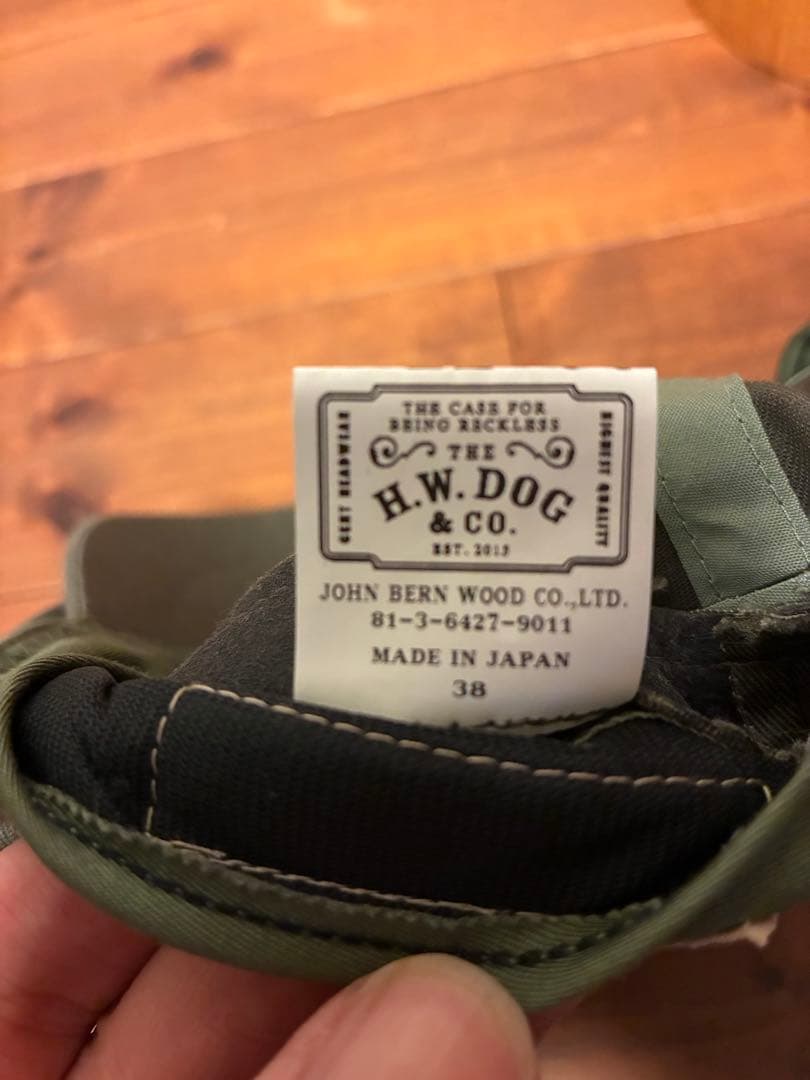 THE H.W.DOG&CO キャスケット　38