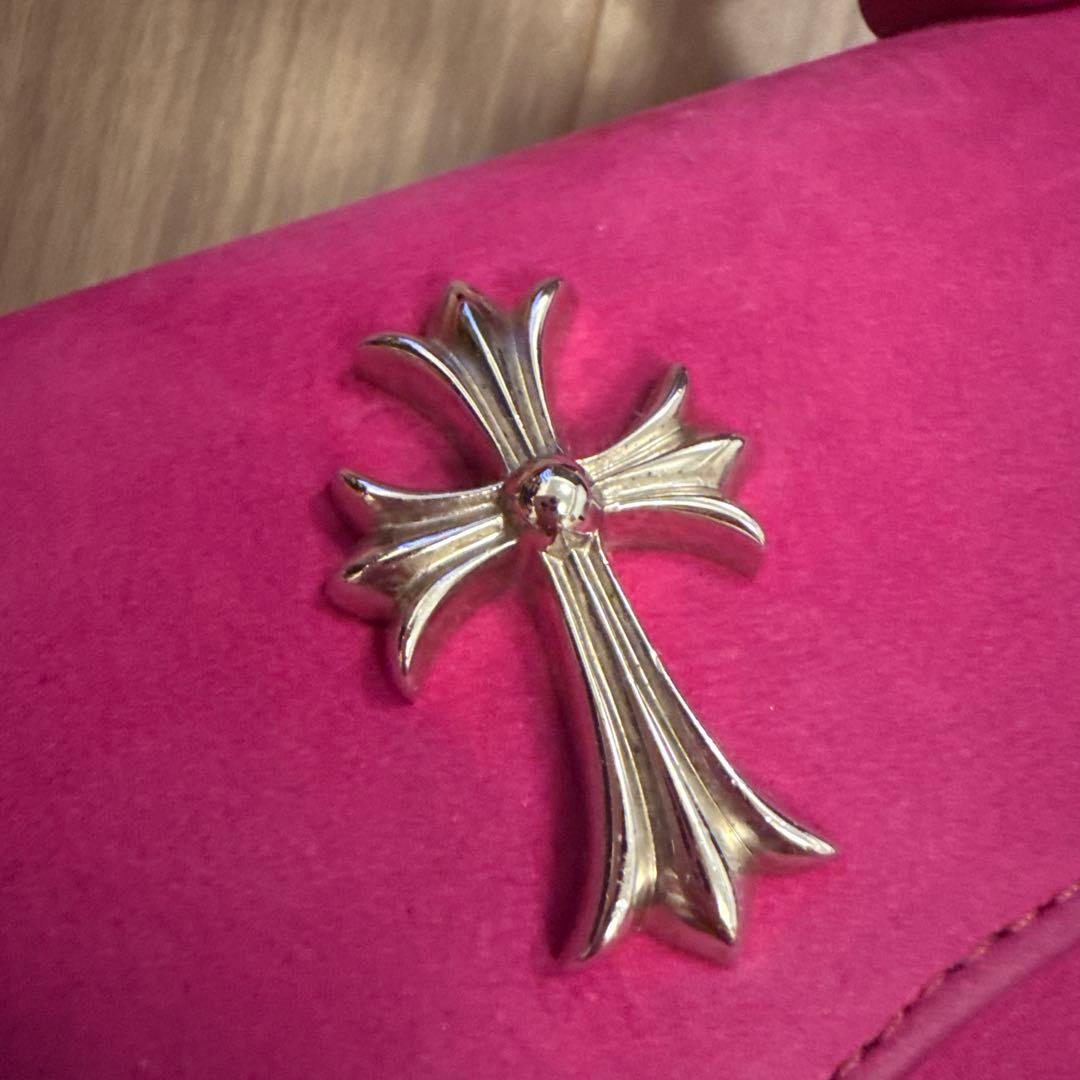 【限定値下げ】CHROME HEARTSクロムハーツ ショルダーバッグ ピンク