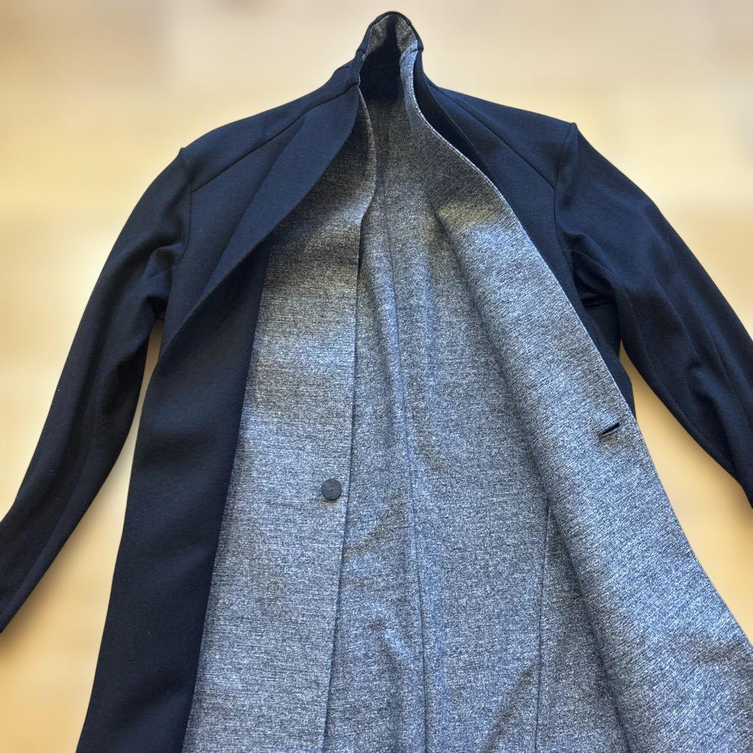 DEVOA レイヤードロングコート