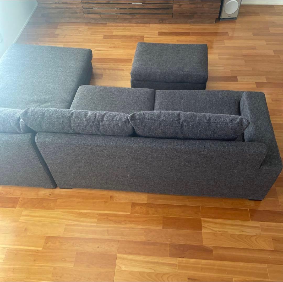 美品　カウチソファ　ソファセット　③ ロータイプ　オットマン　3個全部購入必要