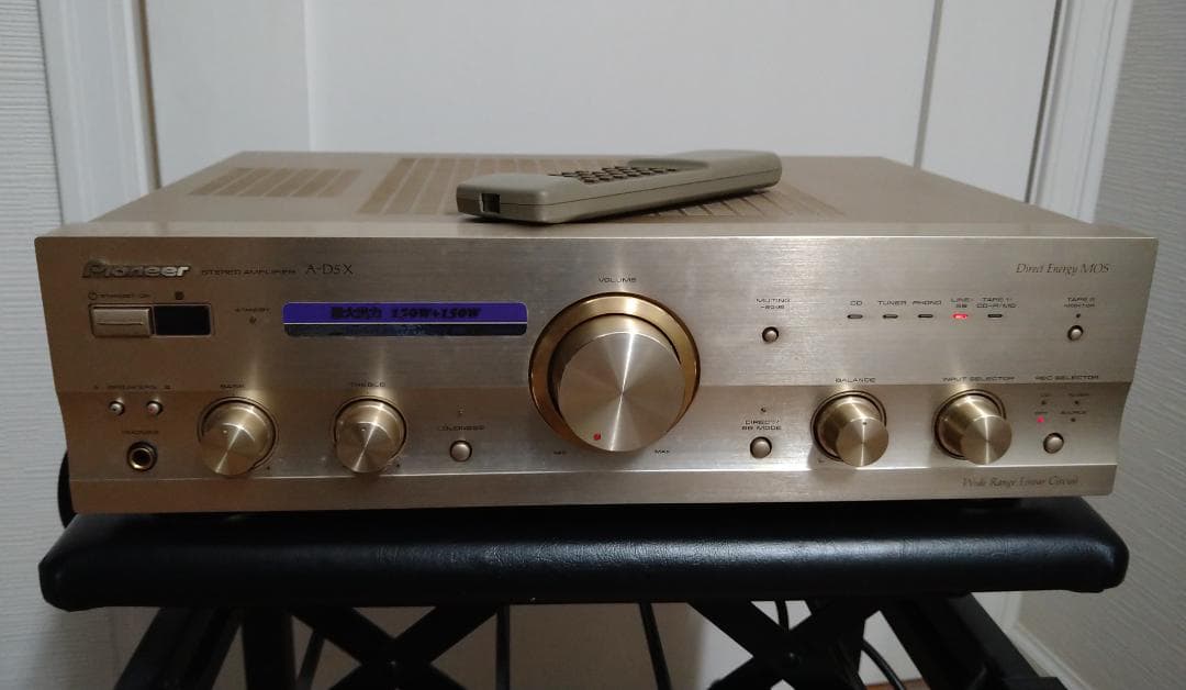 Pioneer A-D5X 高性能ステレオプリメインアンプ リモコン付