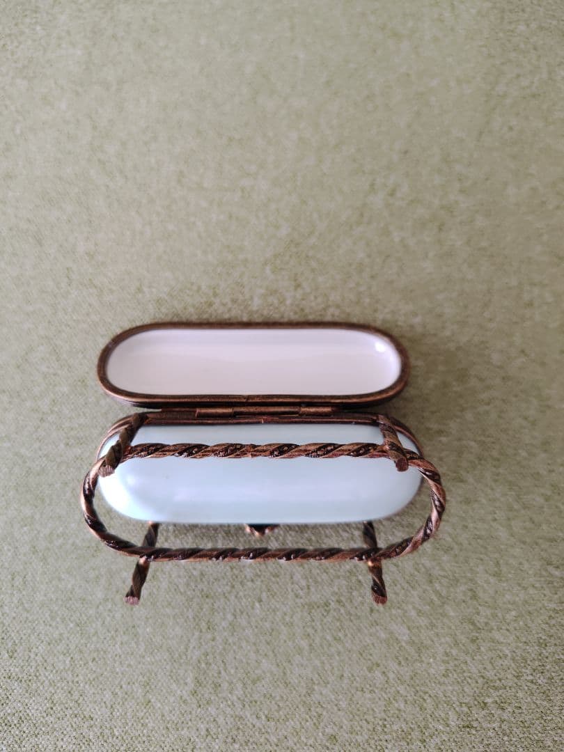 リモージュ花柄アンティークボックス