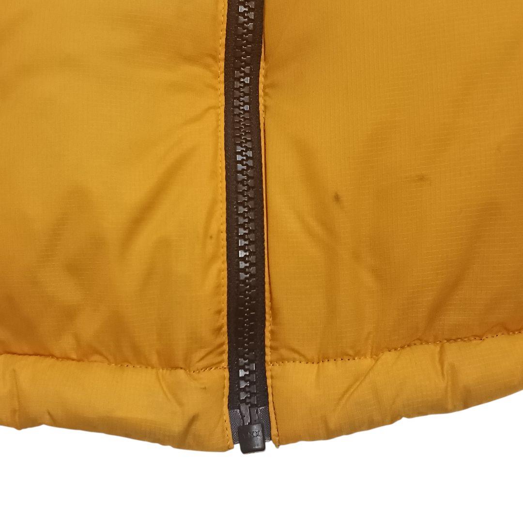 THE NORTH FACE ノースフェイス ヌプシジャケット ダウン 黄 黒