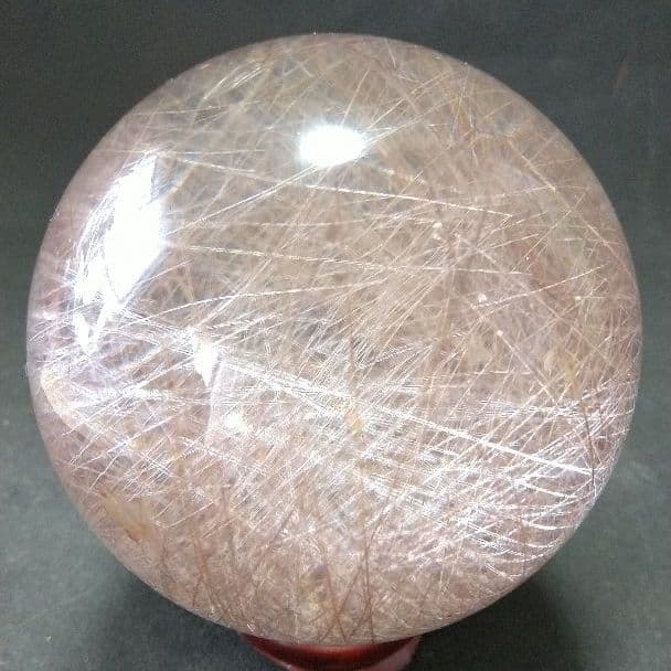 値下げ 禮-⑩【巨大 シルバールチル 丸玉】66㎜玉 400㌘