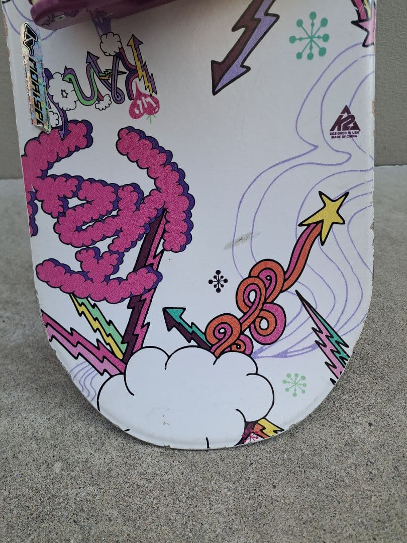 子供用スノーボード3点セット（板、ビンディング、靴）