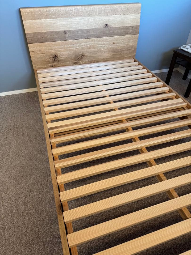 飛騨産業 HIDA 月光 セミダブルベッドフレーム