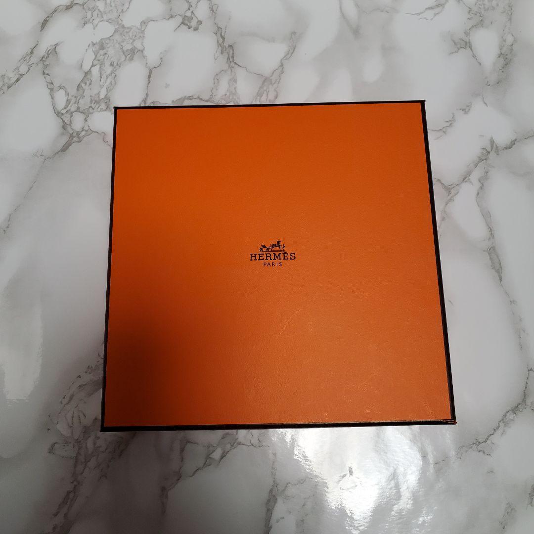 エルメス ハンドタオル カレタオル アヴァロン ホワイト‪×ライトブルー