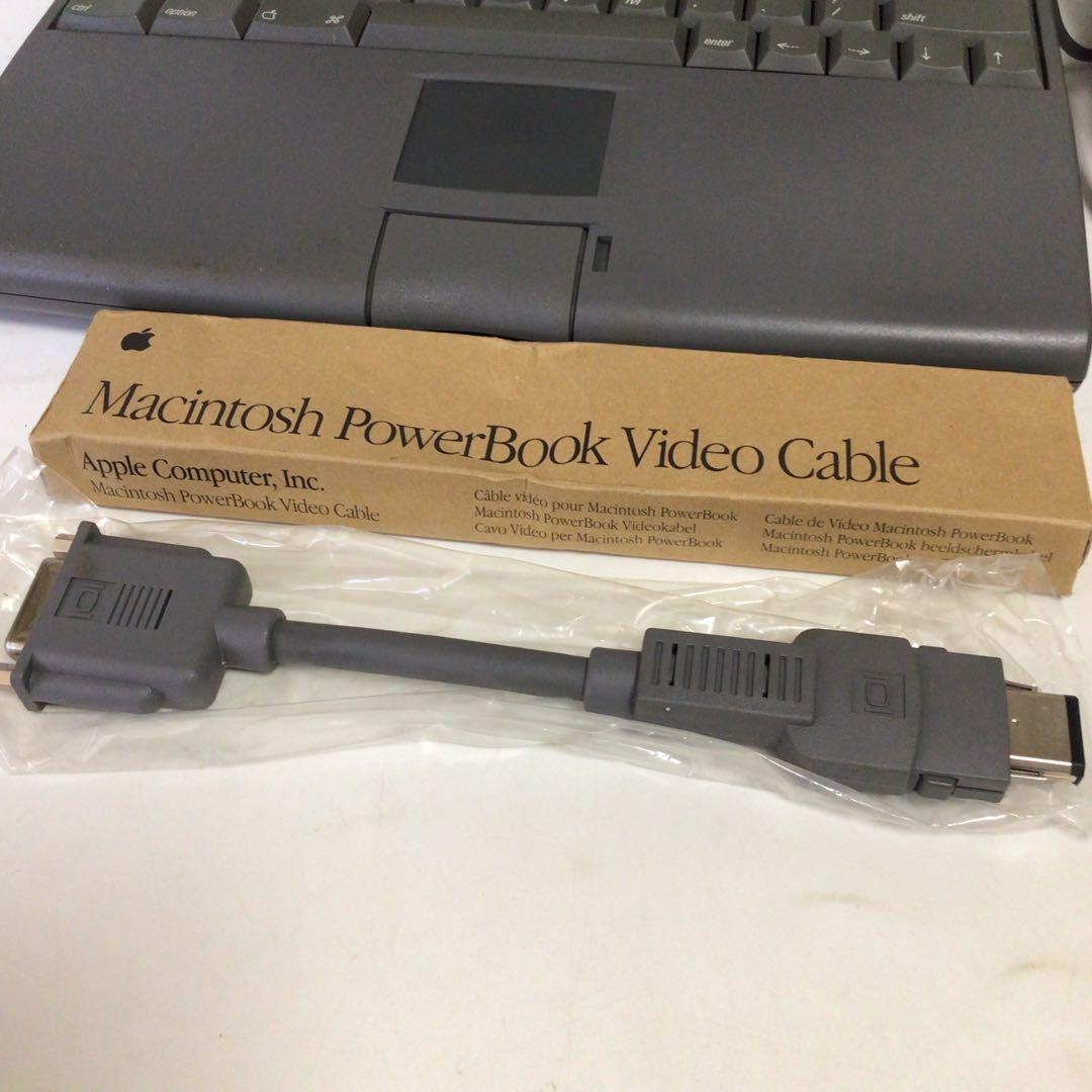 Apple PowerBook 540 本体 ケーブル　付属品