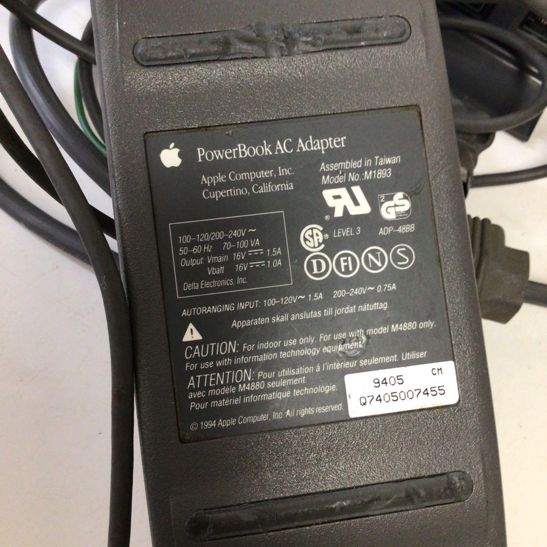 Apple PowerBook 540 本体 ケーブル　付属品