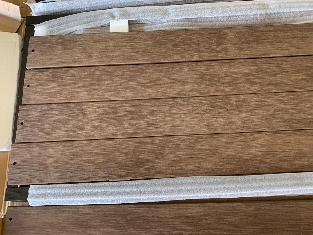 エアコンカバー 大型タイプ 木目調 KPAC-100(DBR) ダークブラウン