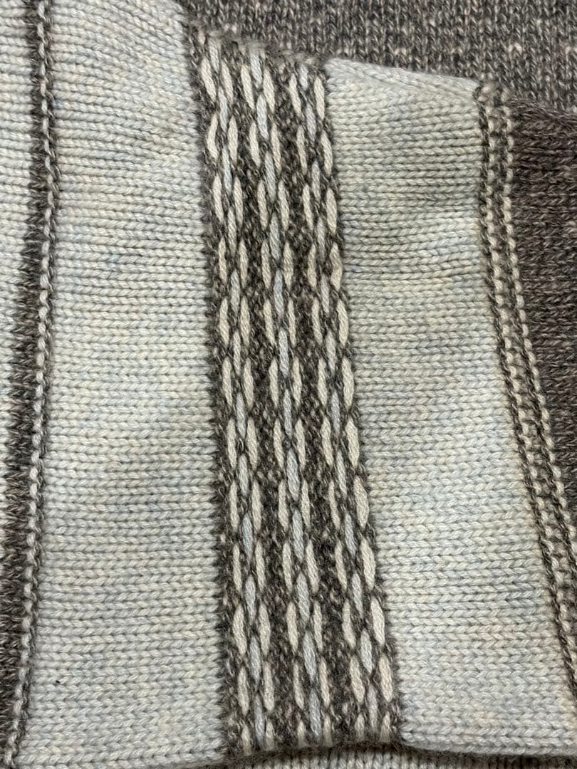 80s malo ニット カシミヤ100% 丸首 vintage