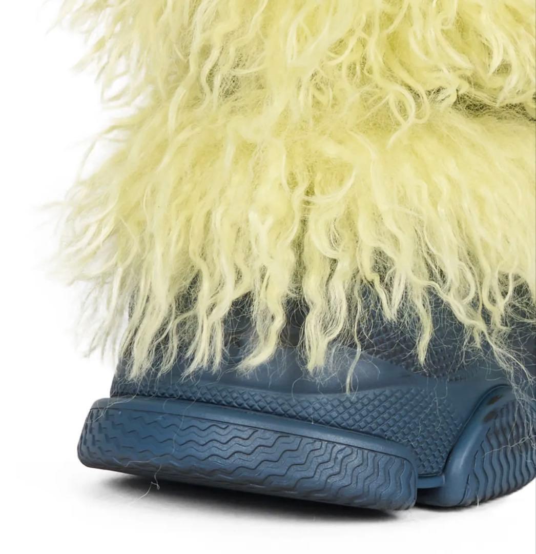 YELLO PLATFORM SHORT ショートブーツ　シューズ　ファー