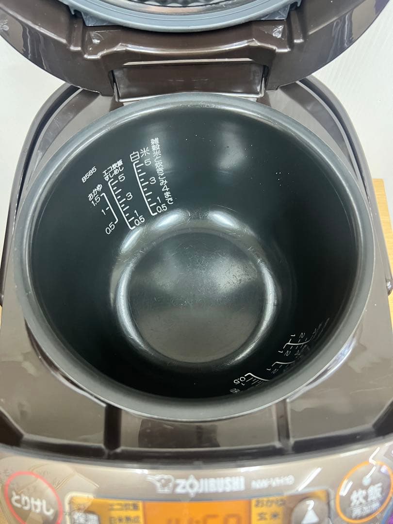 象印 IH炊飯ジャー NW-VH10 5.5合 ブラウン 2022年製