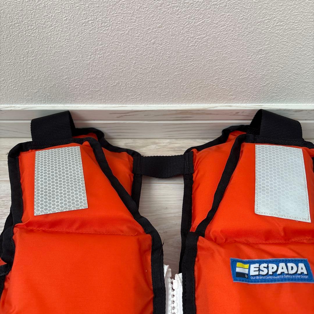 ESPADA ライフジャケット オレンジ