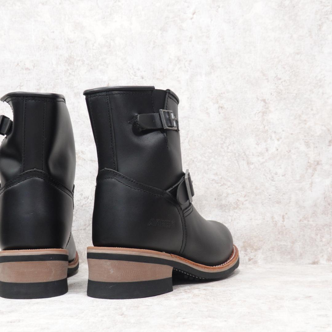 AVIREX HORNET ショートエンジニアブーツ 8.5 ブラック