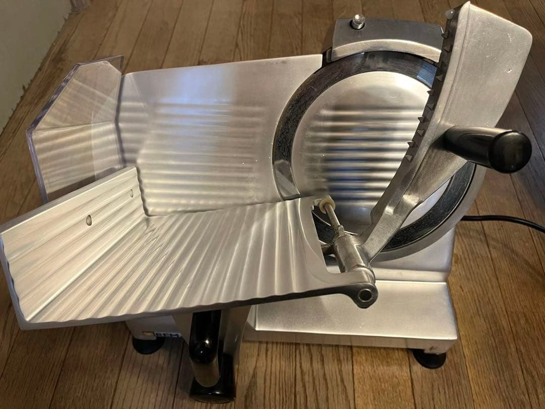 レマコム　ステンレススチール ミートスライサー RSL-220 半解凍