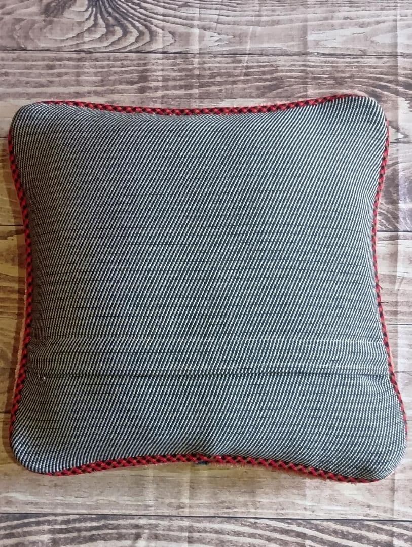 ギャッベ　クッション　ペルシャ絨毯　イラン　手織り(9)