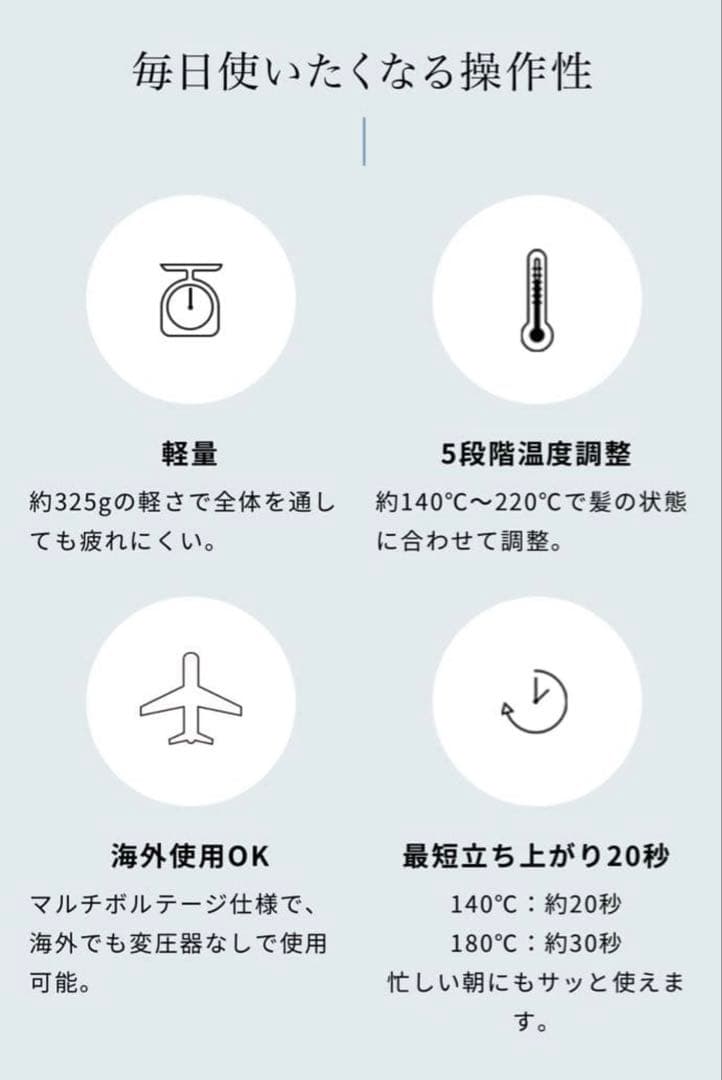 新品未使用　リファ　ストレートアイロンプロ　ReFa ヘアアイロン　ギフト包装