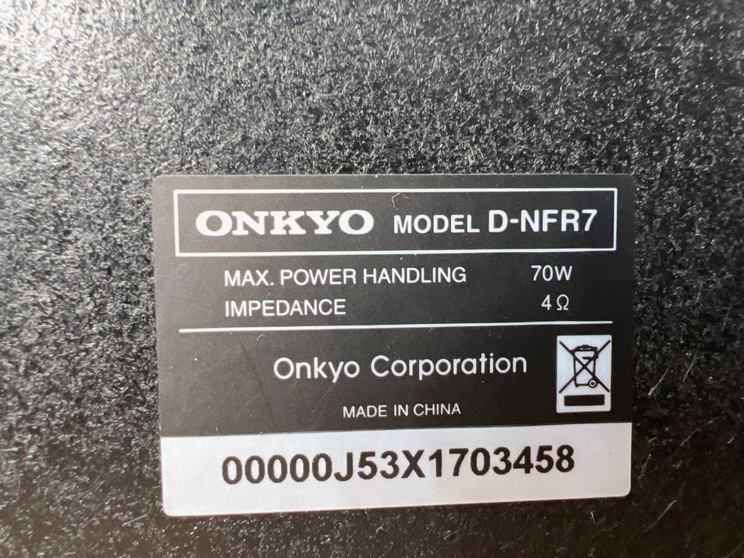 ONKYO NFR-7ミニコンポ CD/SD/USB/Bluetooth
