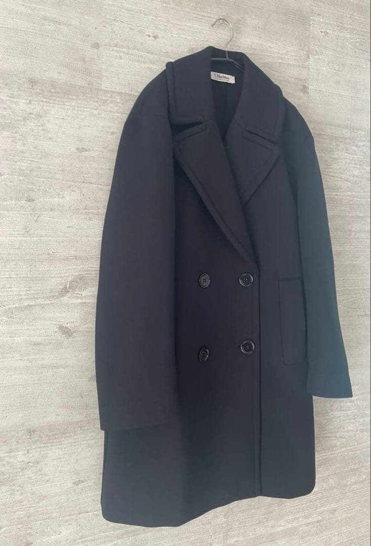 マックスマーラ ジャージーピーコート