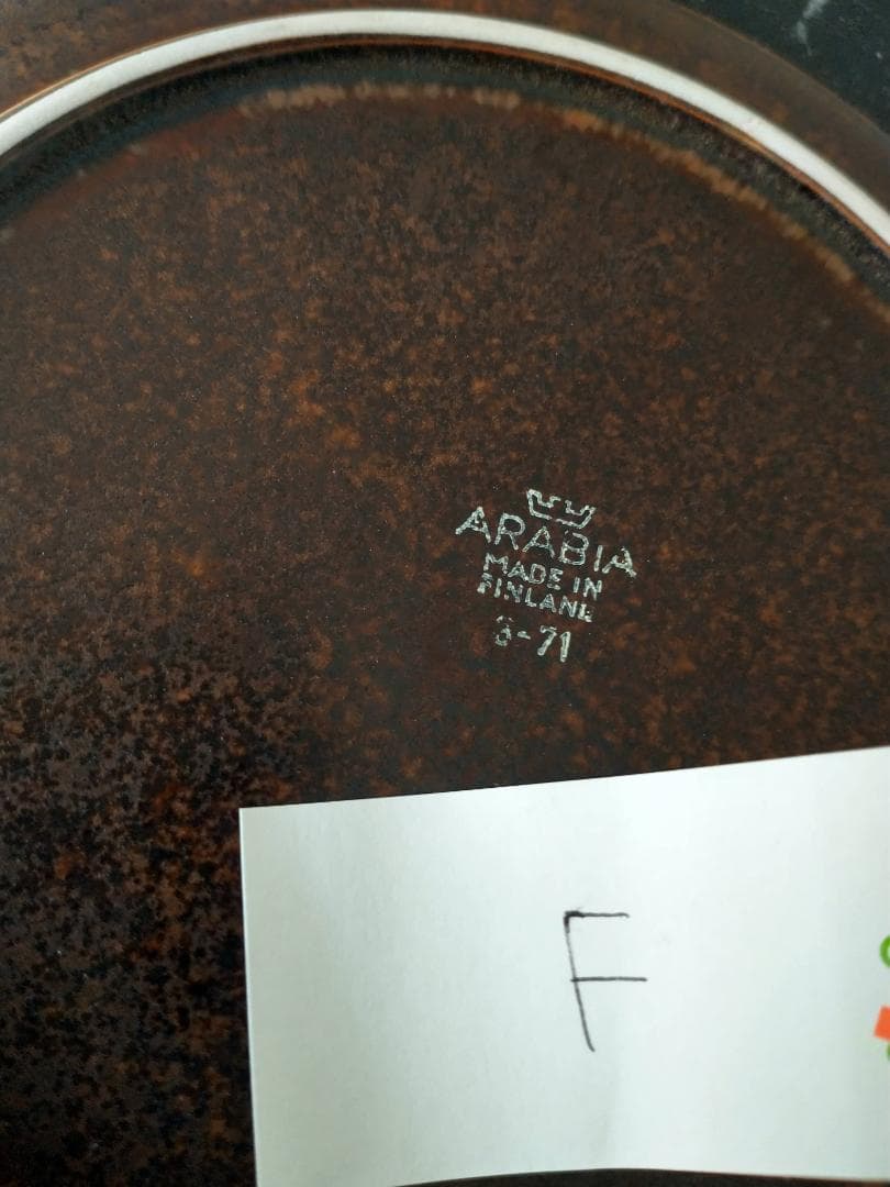 ARABIA /アラビア RUSKA/ルスカ 16cm ケーキ皿F