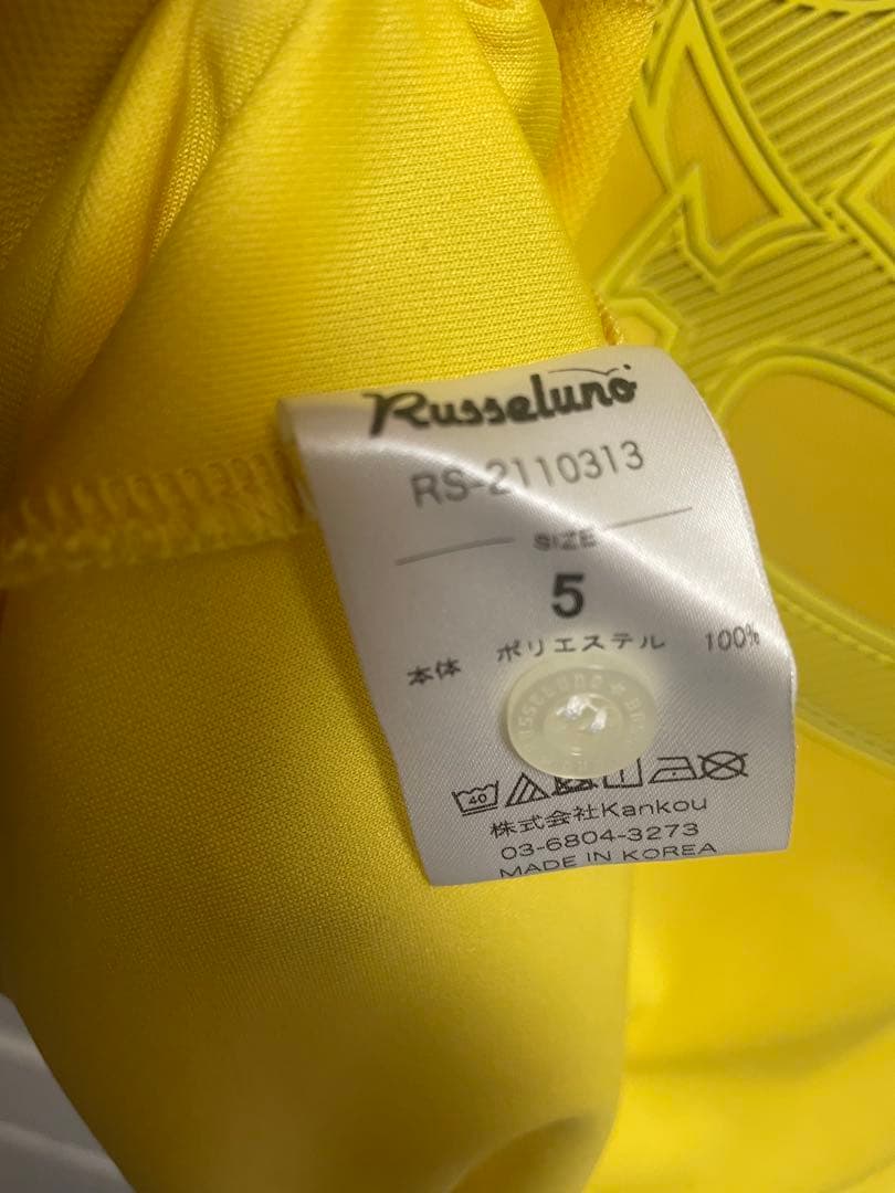 RUSSELUNO ラッセルノ　ビックルチャ　ポロシャツ　サイズ5