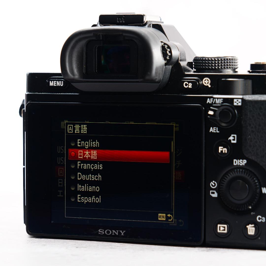 世界初フルサイズミラーレス SONY α7 ILCE-7K 完全セット
