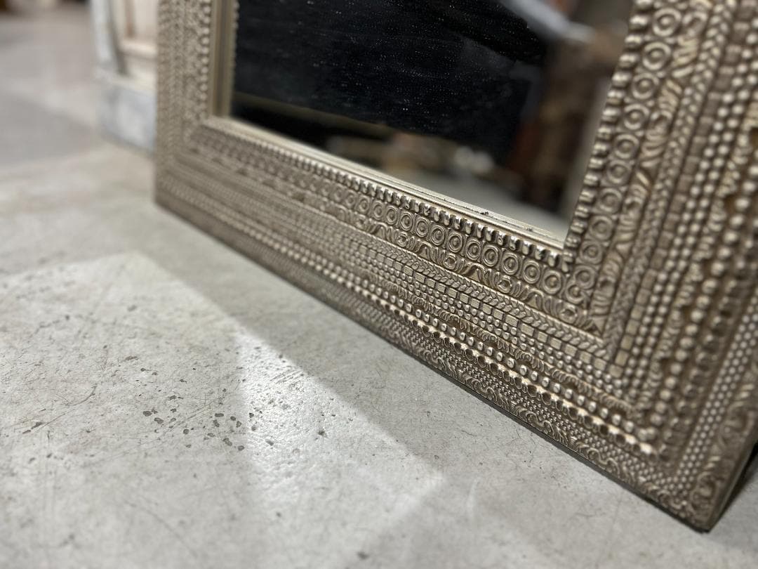 【廃番・美品】ZARA  / ザラ ホーム｜ウォールミラー｜彫刻