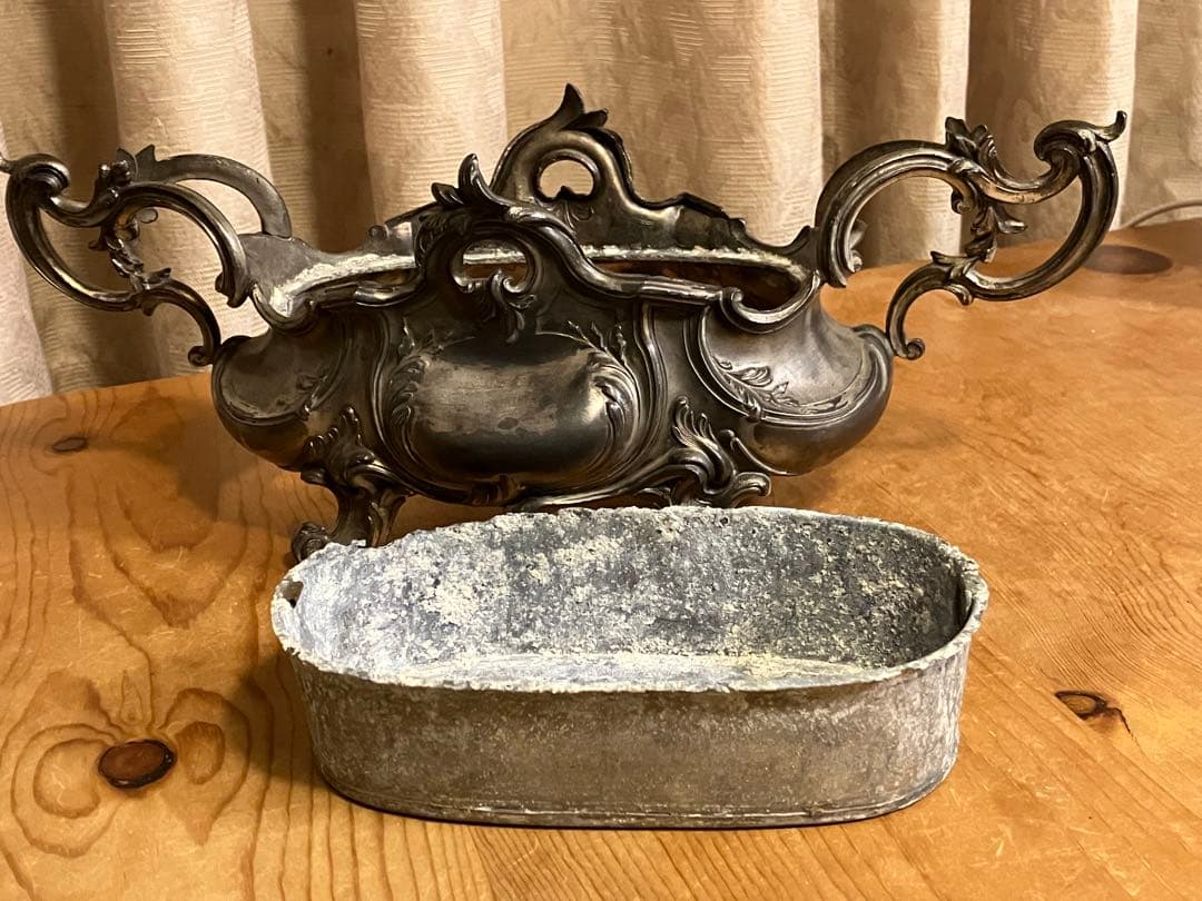 フランスアンティーク　ジャルディニエール(花瓶)