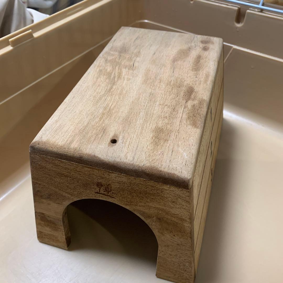 小動物用ゲージ、滑車、小屋　セット