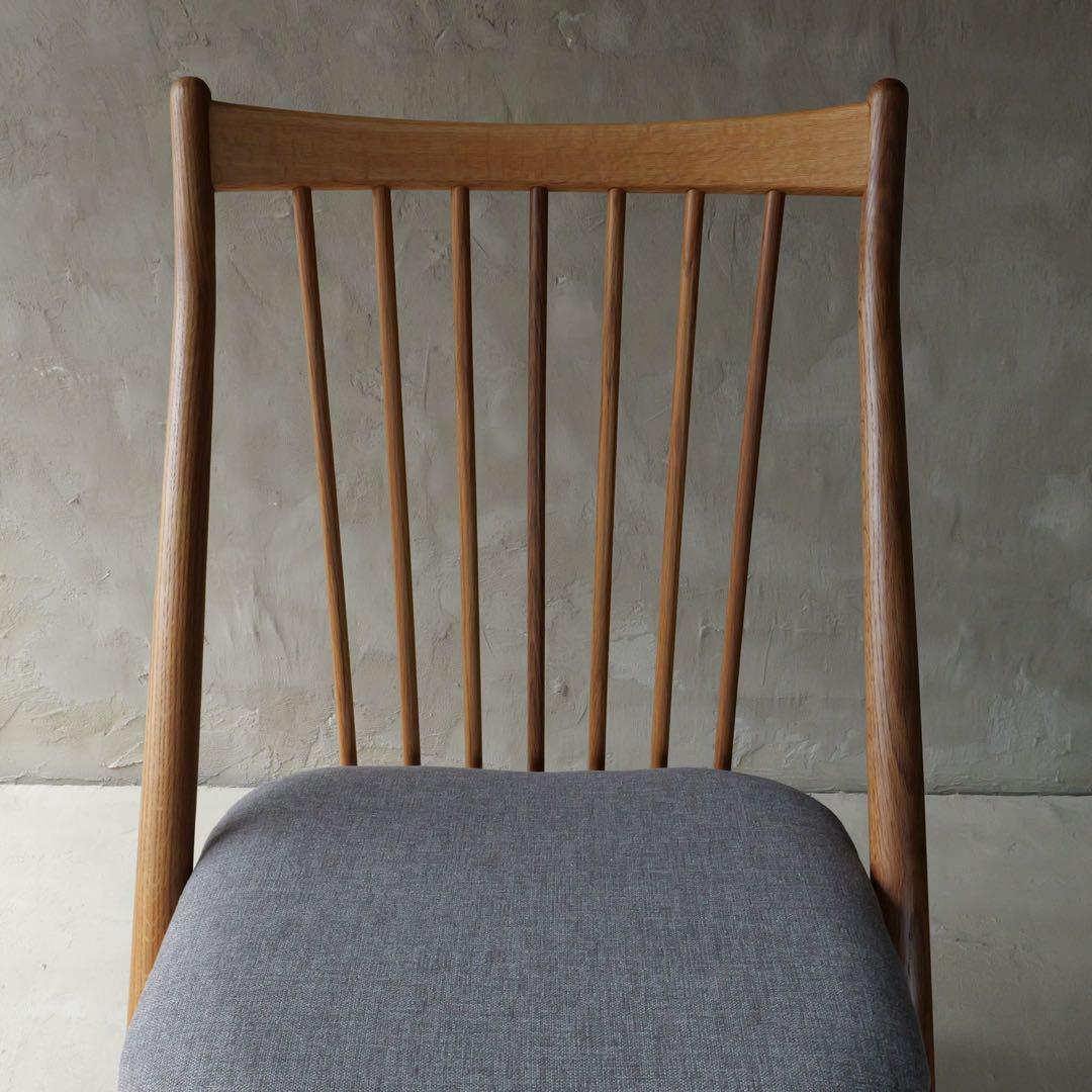 飛騨産業　カスケードチェア フルメンテナンス × 座面交換済　再生プロダクト