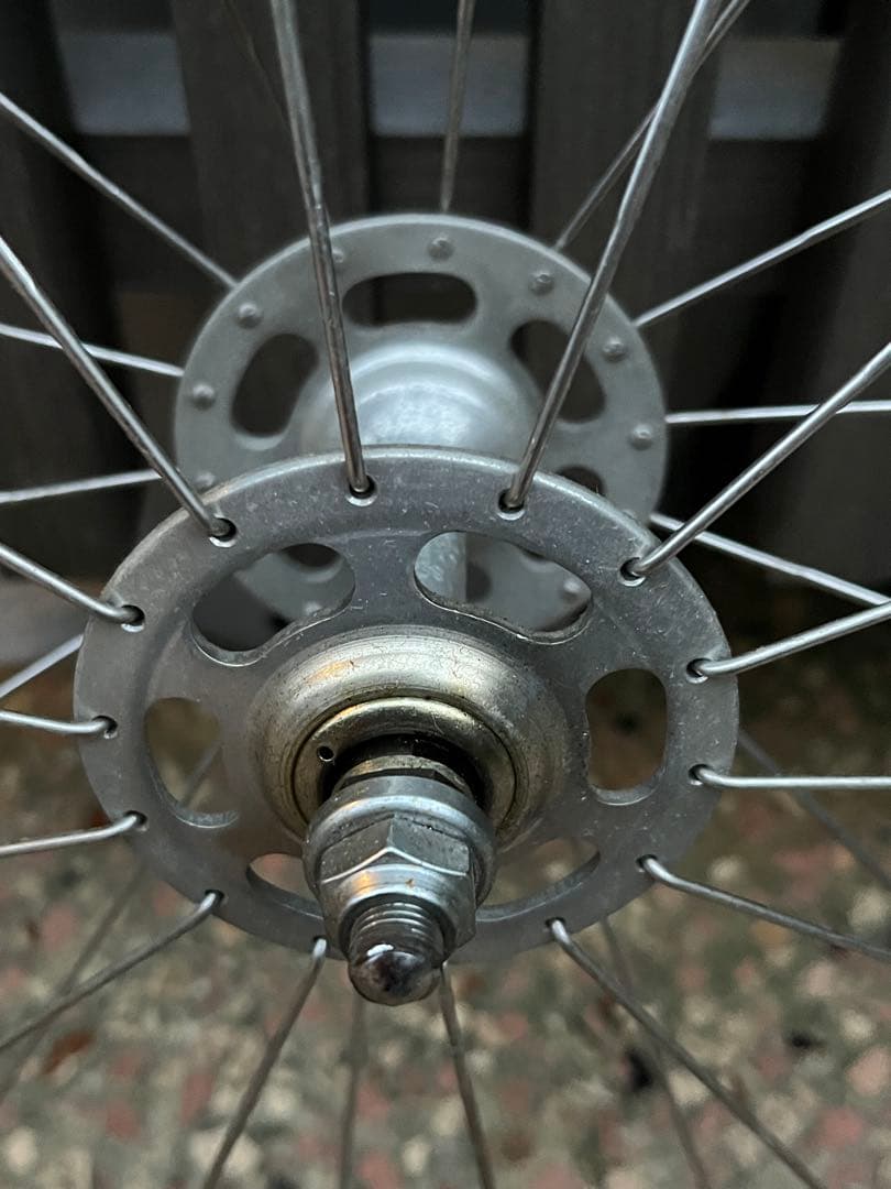 ピスト決戦ホイール28H カンパレコード Wolber Profil 18