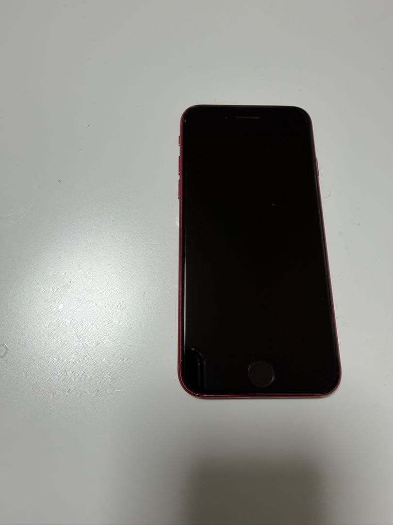 iPhone SE2 256GB RED 画面角傷あり 動作OK