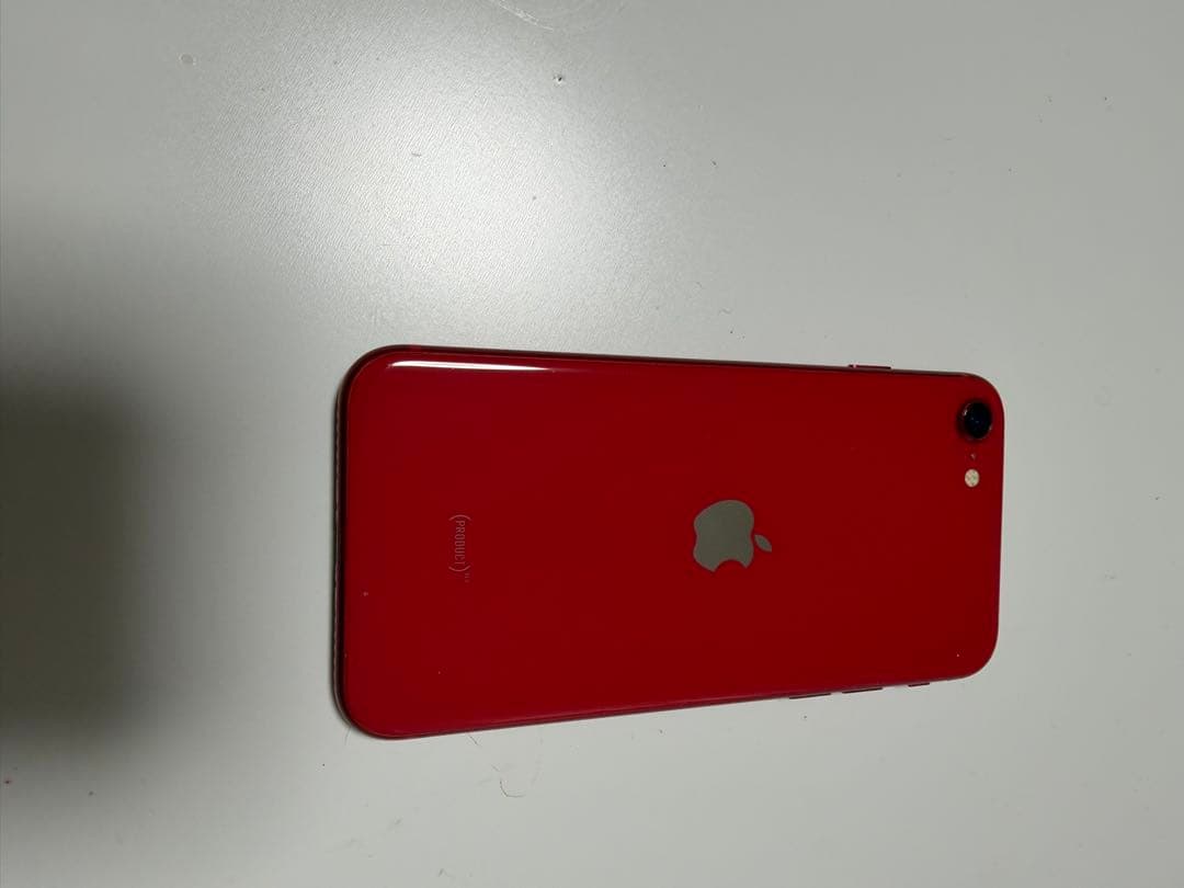 iPhone SE2 256GB RED 画面角傷あり 動作OK