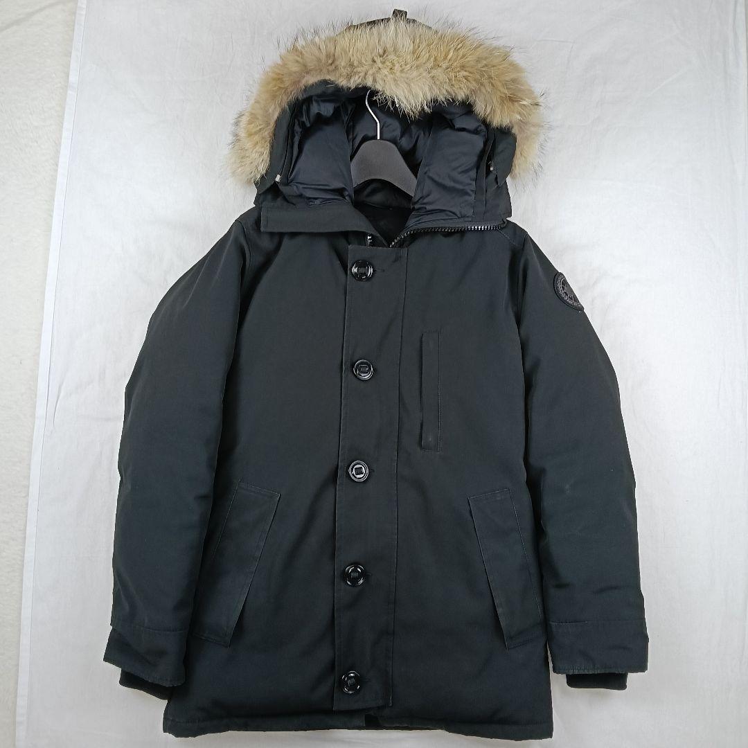 T様✨【超人気！コヨーテファー】カナダグース　シャトーパーカ　ブラックレーベル