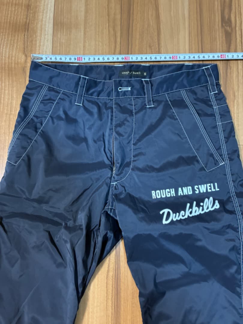 ROUGH AND SWELL ネイビー パンツ Sサイズ　未使用