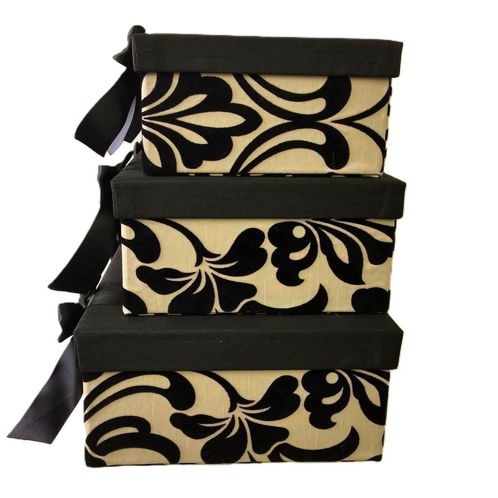 Jazzy＊PF新品　ダマスク Yorke ボックス3ヶセット